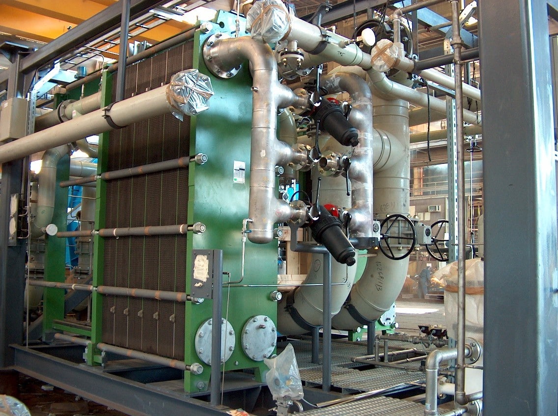 Energy Recovery in desalination plants using heat exchangers -  Krashin-Shalev Metal Industries